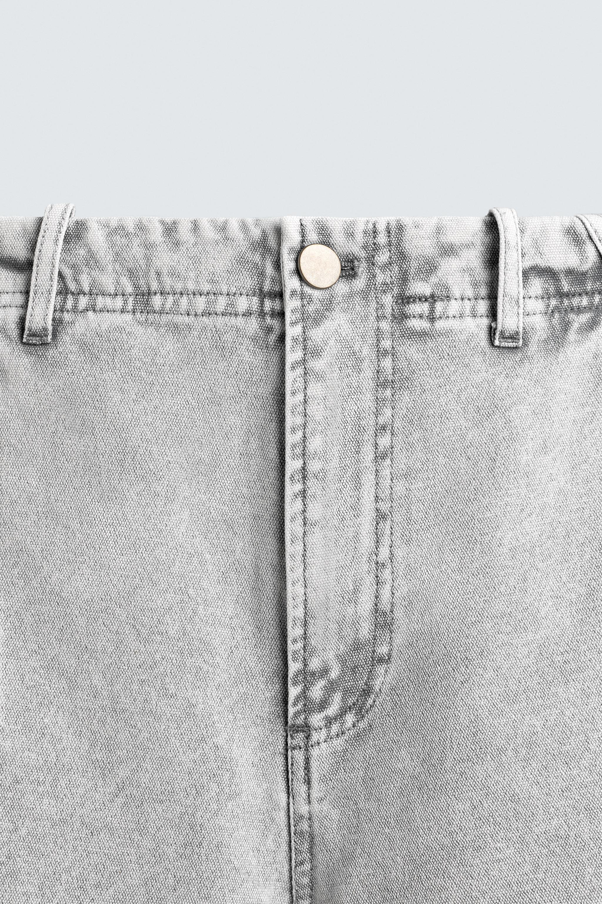 WASHED PARACHUTE CARGO PANTS
